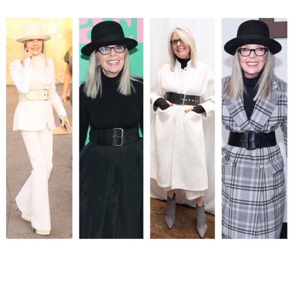 Vintage Wide Blue Braided Belt with Leather Buckle - Picture 6 of 6